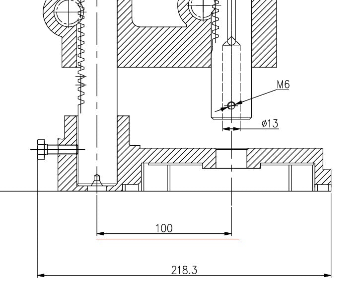 BOKA Manuelle Presse AP-2S, 2 Tonnen Dornpresse mit einstellbarer Presshöhe, solide Konstruktion für Schmuckherstellung