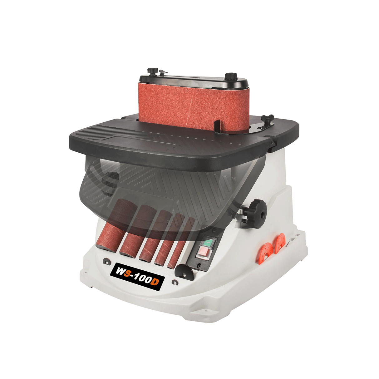 BOKA WS-100D Vertical Orbital Sander & Belt Sander, 2-in-1 Combination Machine for Woodworking with Oscillating Sanding Disc