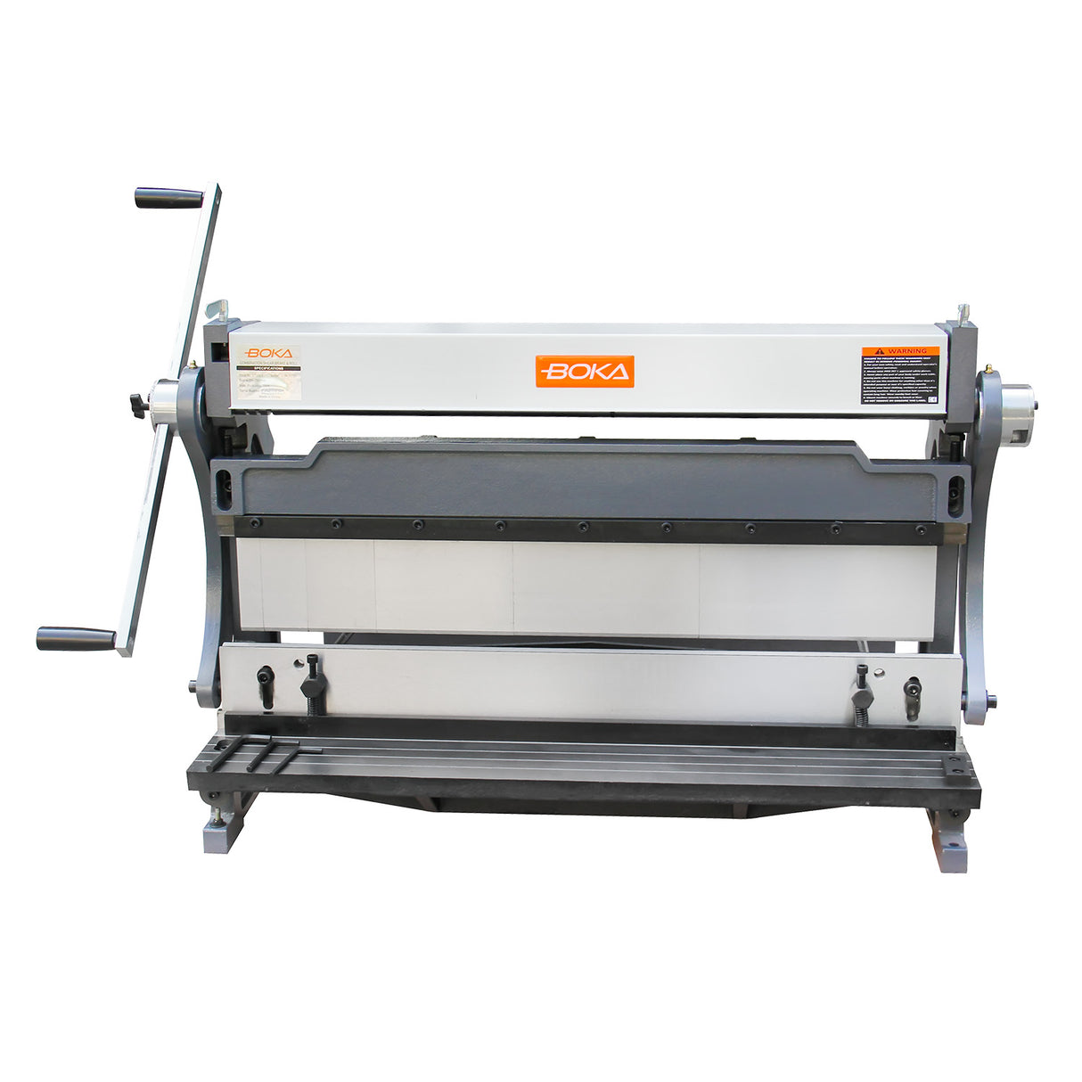 BOKA 3-IN-1 Blechbearbeitungsmaschine, 760 mm Universalmaschine für Schneiden, Biegen & Rollen, manuelle Schwenkbiegemaschine 90° Abkantbank