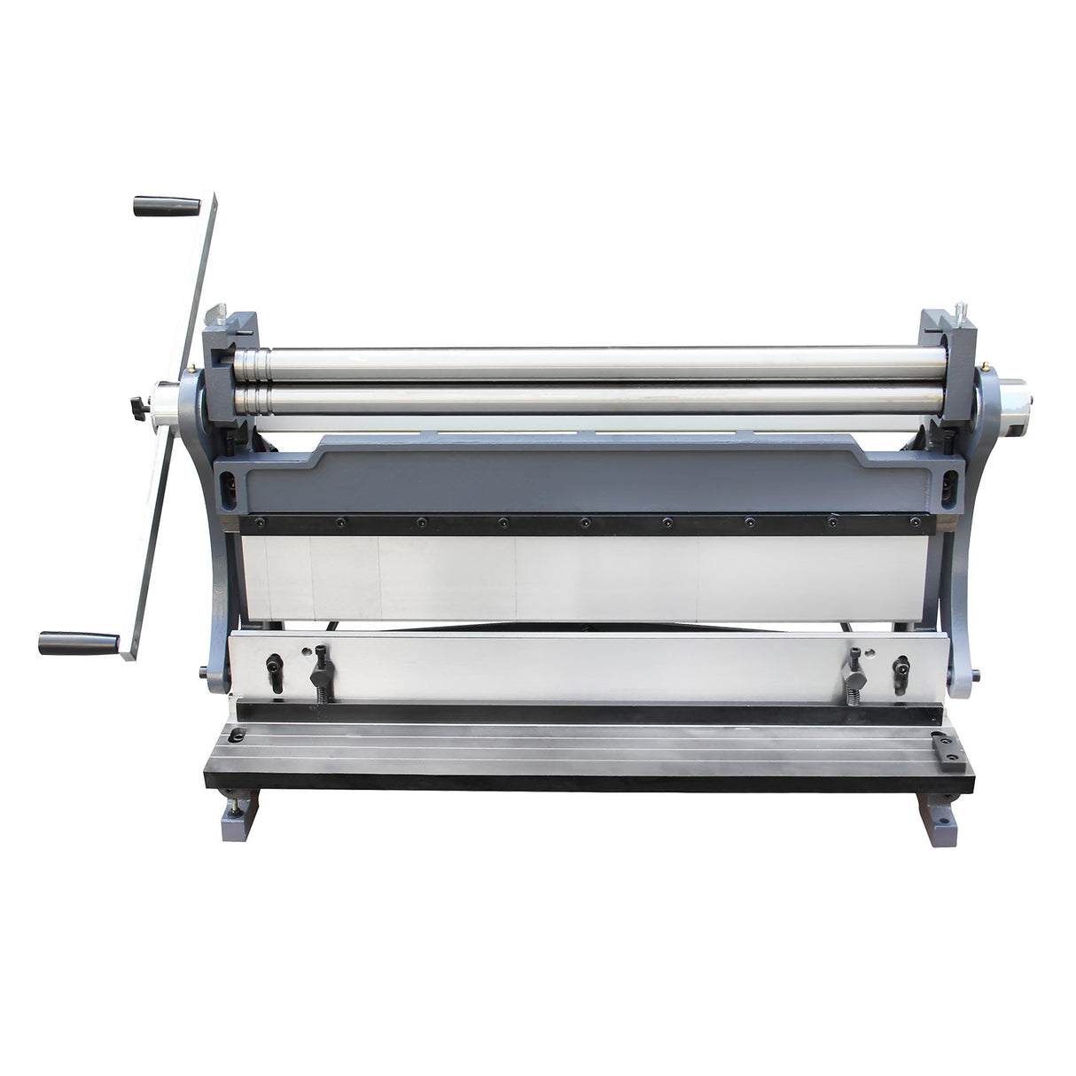 BOKA 3-IN-1 Blechbearbeitungsmaschine, 760 mm Universalmaschine für Schneiden, Biegen & Rollen, manuelle Schwenkbiegemaschine 90° Abkantbank