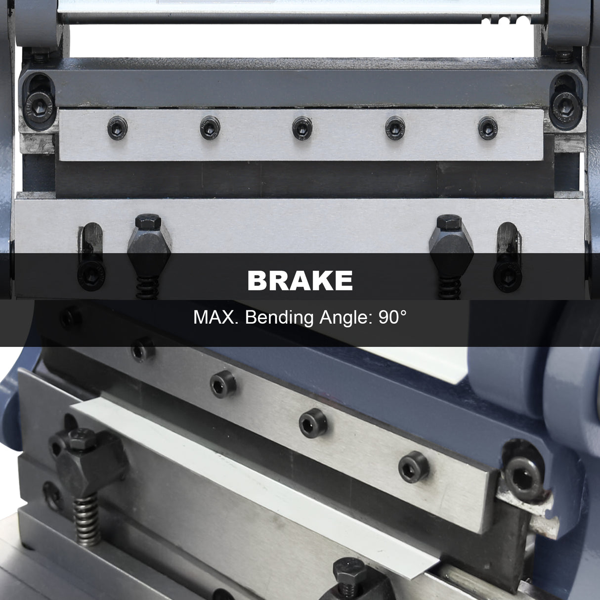 BOKA 3-in-1 Blechbearbeitungsmaschine 200mm, Tafelschere, Biegen & Rundbiegen, Metallbearbeitung, Vielseitige Universalmaschine für Werkstatt & Industrie, 3-IN-1/8