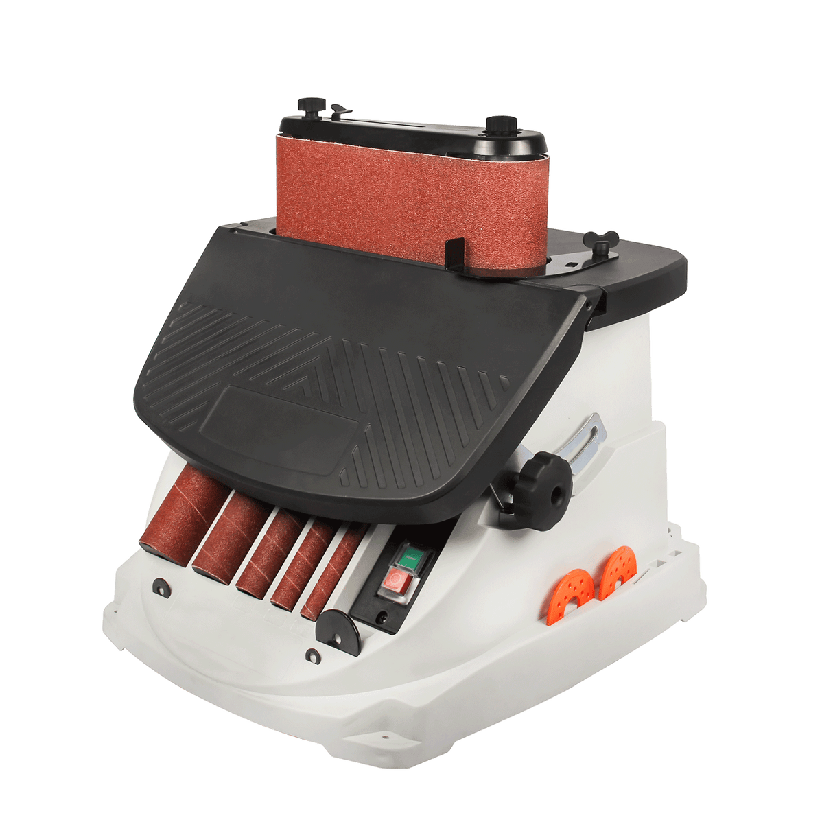 BOKA WS-100D Vertical Orbital Sander & Belt Sander, 2-in-1 Combination Machine for Woodworking with Oscillating Sanding Disc