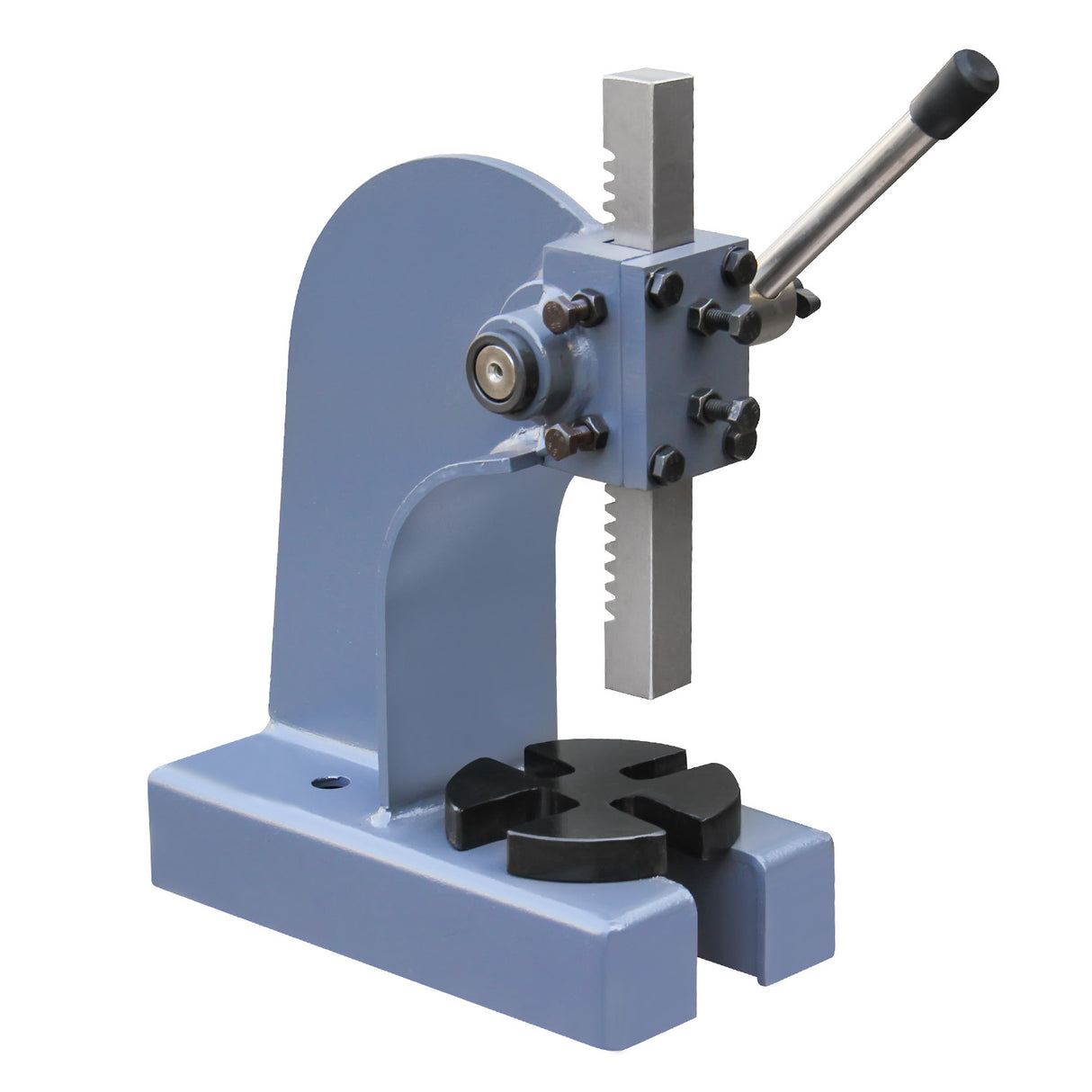 Boka Arbor Press Rack Press 0.5-5 Tons Heavy Duty Hand Press Precise Metalworking Workshop Assemblies AP-1/2 to AP-5 with 4-way adjustable base plate