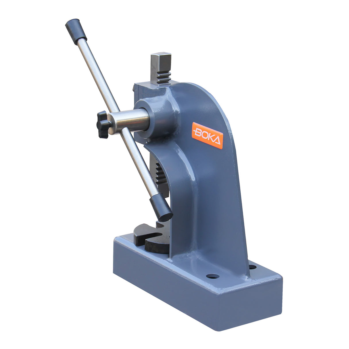 Boka Arbor Press Rack Press 0.5-5 Tons Heavy Duty Hand Press Precise Metalworking Workshop Assemblies AP-1/2 to AP-5 with 4-way adjustable base plate