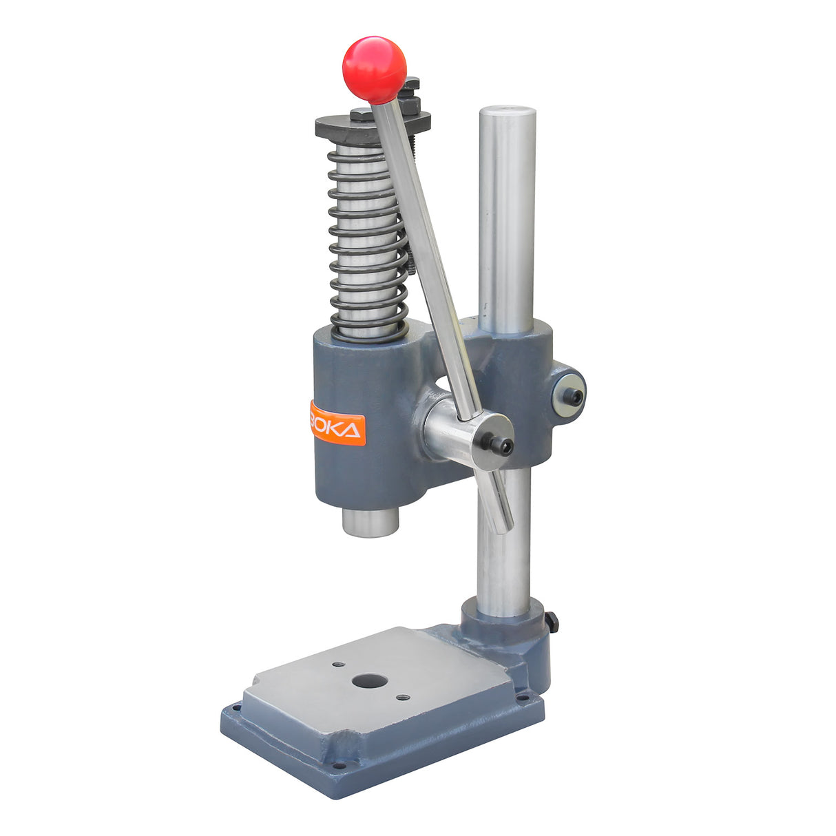 BOKA Manuelle Presse AP-2S, 2 Tonnen Dornpresse mit einstellbarer Presshöhe, solide Konstruktion für Schmuckherstellung