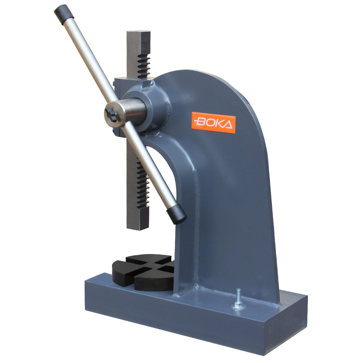 Boka Arbor Press Rack Press 0.5-5 Tons Heavy Duty Hand Press Precise Metalworking Workshop Assemblies AP-1/2 to AP-5 with 4-way adjustable base plate