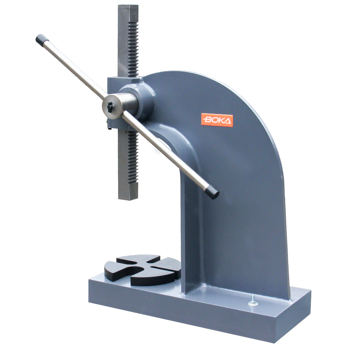 Boka Arbor Press Rack Press 0.5-5 Tons Heavy Duty Hand Press Precise Metalworking Workshop Assemblies AP-1/2 to AP-5 with 4-way adjustable base plate