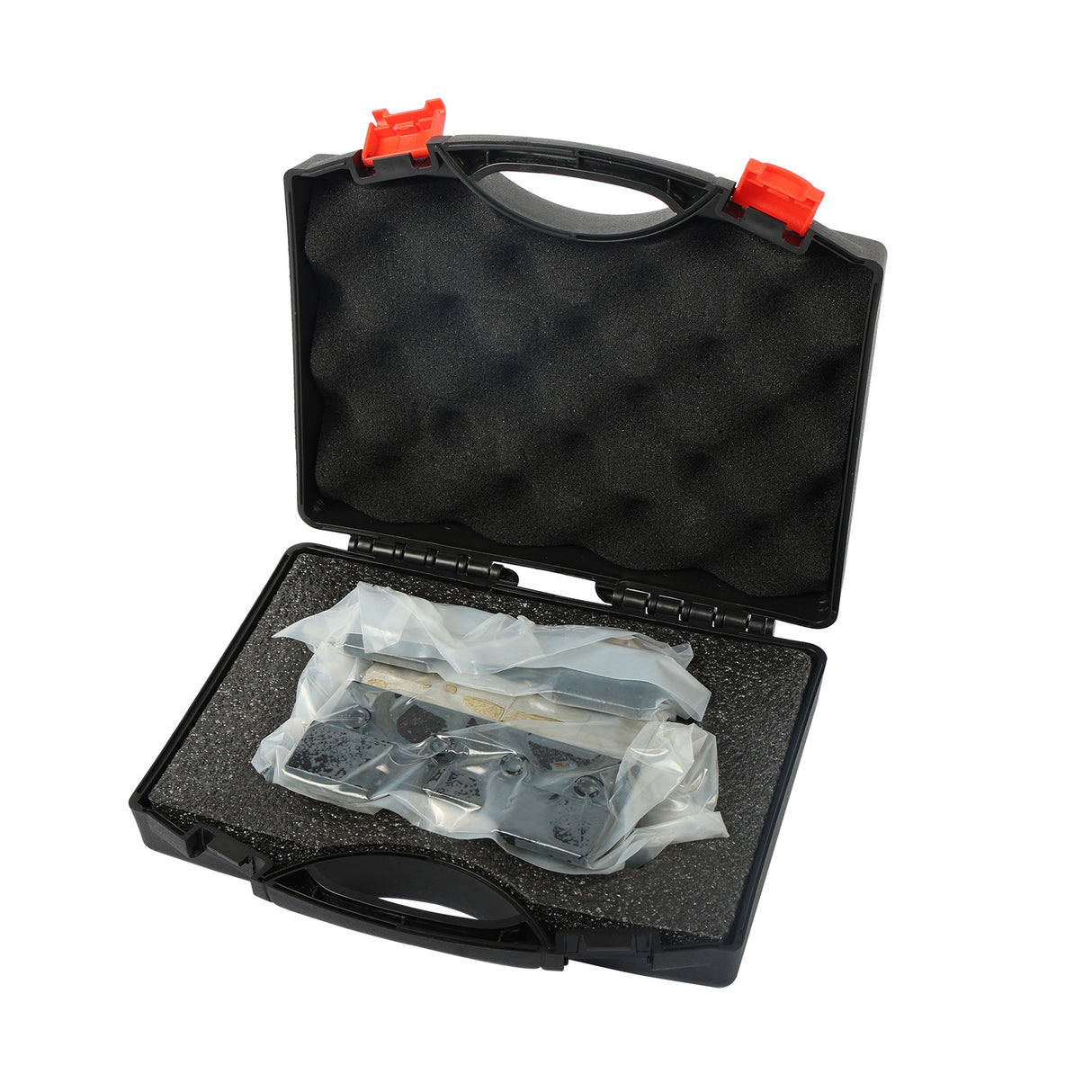 BOKA Biegevorrichtung für Schraubstock, 100–200 mm mit Segmentbiegefingern und Magnethalterung, Abkantbacken für präzises Blechbiegen bis 0–90°