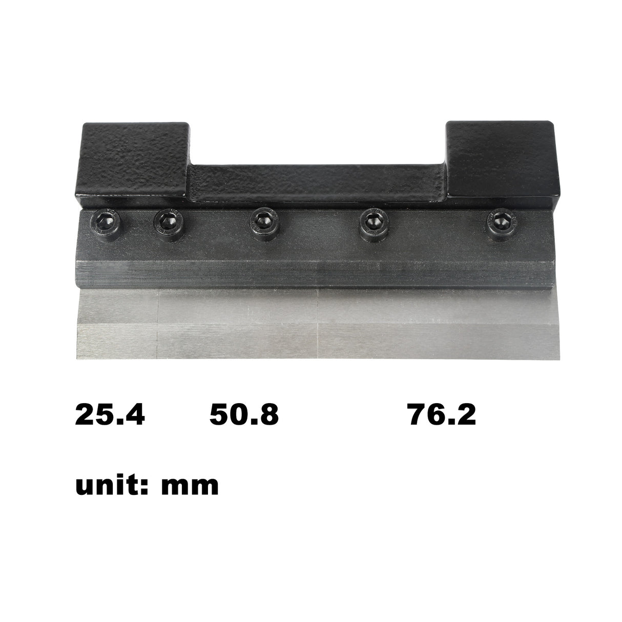 BOKA Biegevorrichtung für Schraubstock, 100–200 mm mit Segmentbiegefingern und Magnethalterung, Abkantbacken für präzises Blechbiegen bis 0–90°