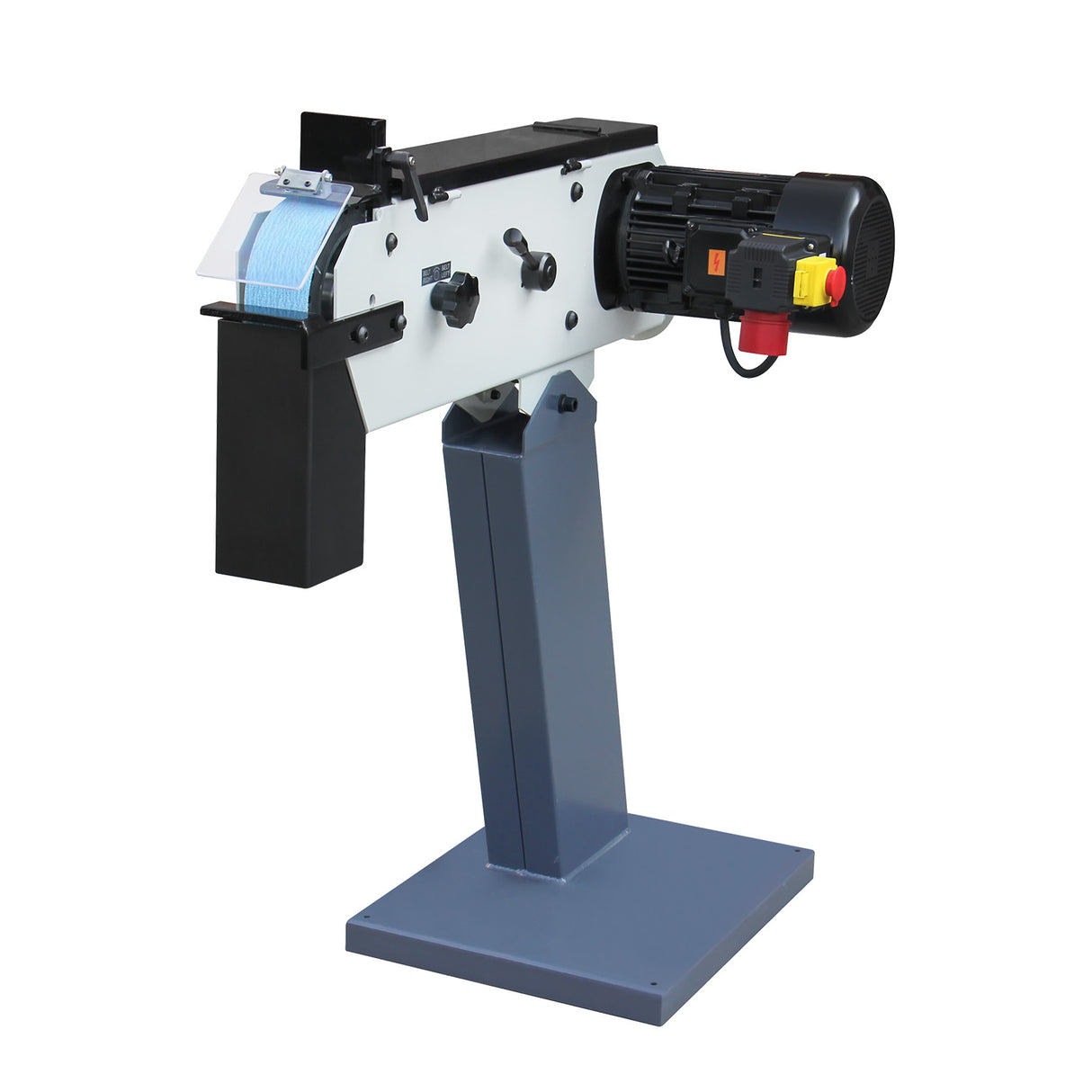 BOKA BG-3 Belt Sander, 200x75 mm, Metal Belt Sander with Cast Iron Base, High Speed Grinder, 400V-50HZ-3PH