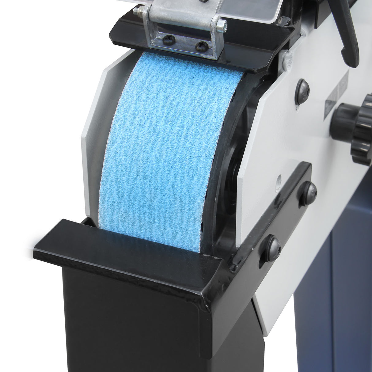 BOKA BG-3 Belt Sander, 200x75 mm, Metal Belt Sander with Cast Iron Base, High Speed Grinder, 400V-50HZ-3PH