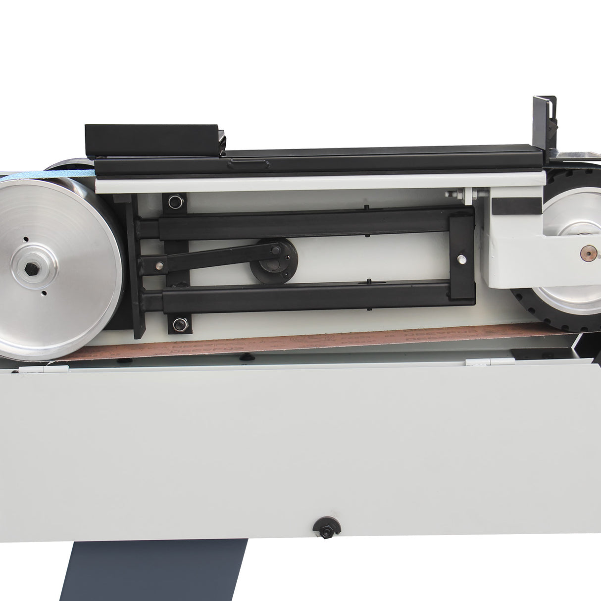 BOKA BG-3 Belt Sander, 200x75 mm, Metal Belt Sander with Cast Iron Base, High Speed Grinder, 400V-50HZ-3PH