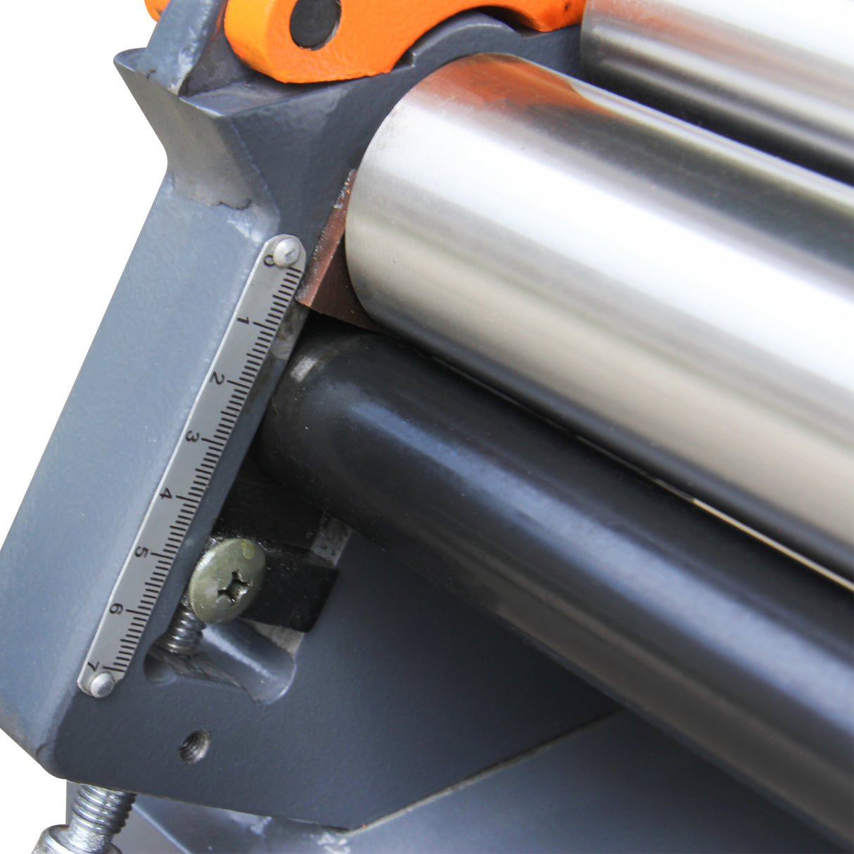 BOKA SR-24 Rundbiegemaschine, 610 mm Walzbreite, 1,5 mm Kapazität für weichen Stahl, manuelle Metallbiegemaschine, kompakt und langlebig