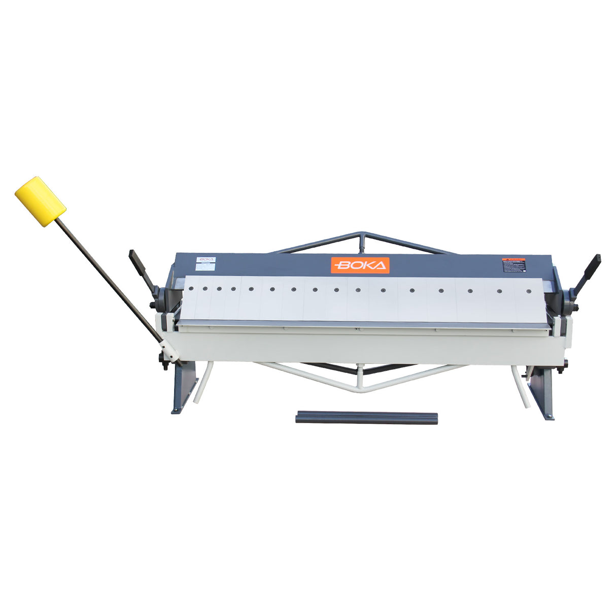 BOKA BP-1650 sheet metal bending machine, 1270mm folding machine sheet metal bending machine, segment folding machine 0-135° folding machine swivel bending machine 1270 x 1.5 mm bending capacity for mild steel