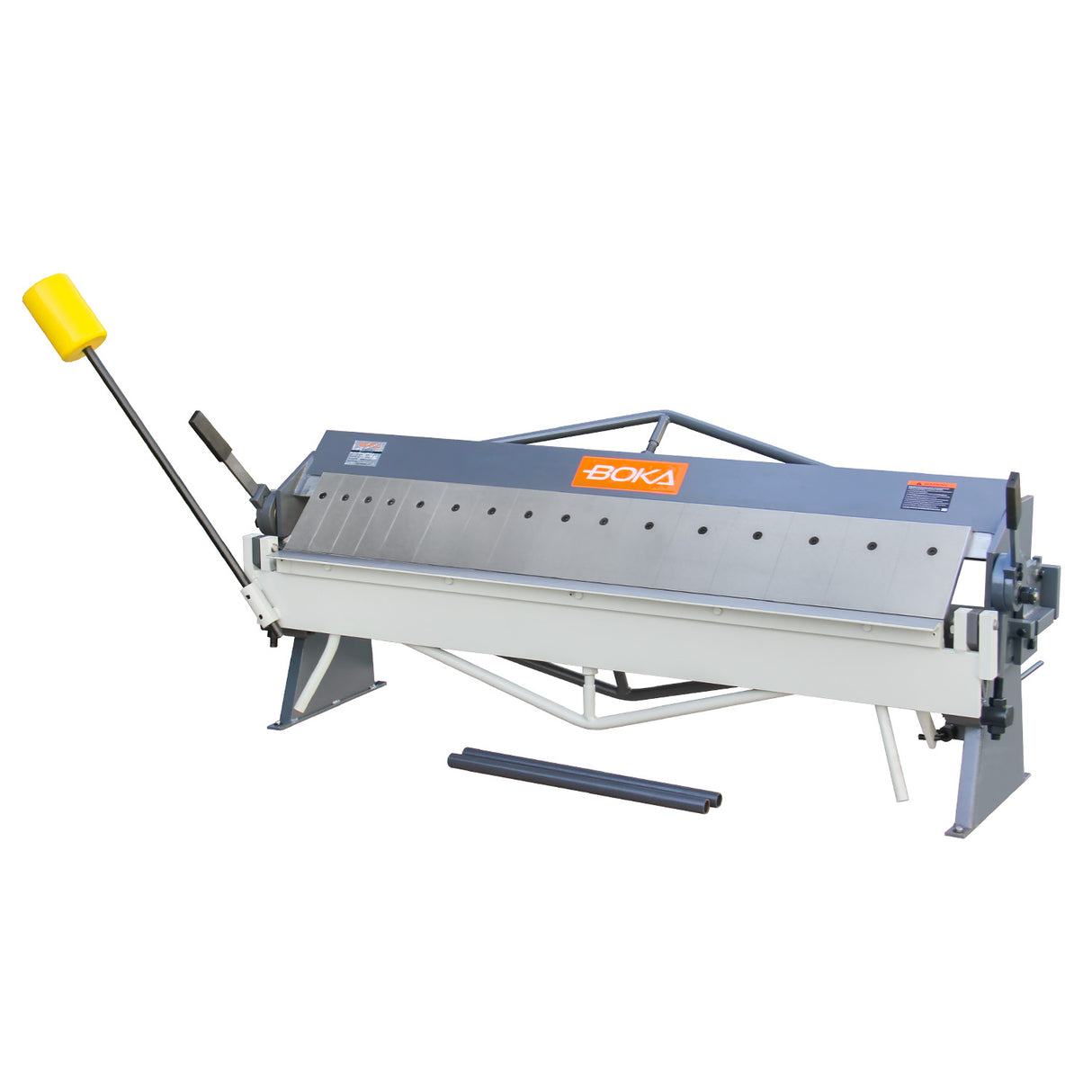 BOKA BP-1650 sheet metal bending machine, 1270mm folding machine sheet metal bending machine, segment folding machine 0-135° folding machine swivel bending machine 1270 x 1.5 mm bending capacity for mild steel