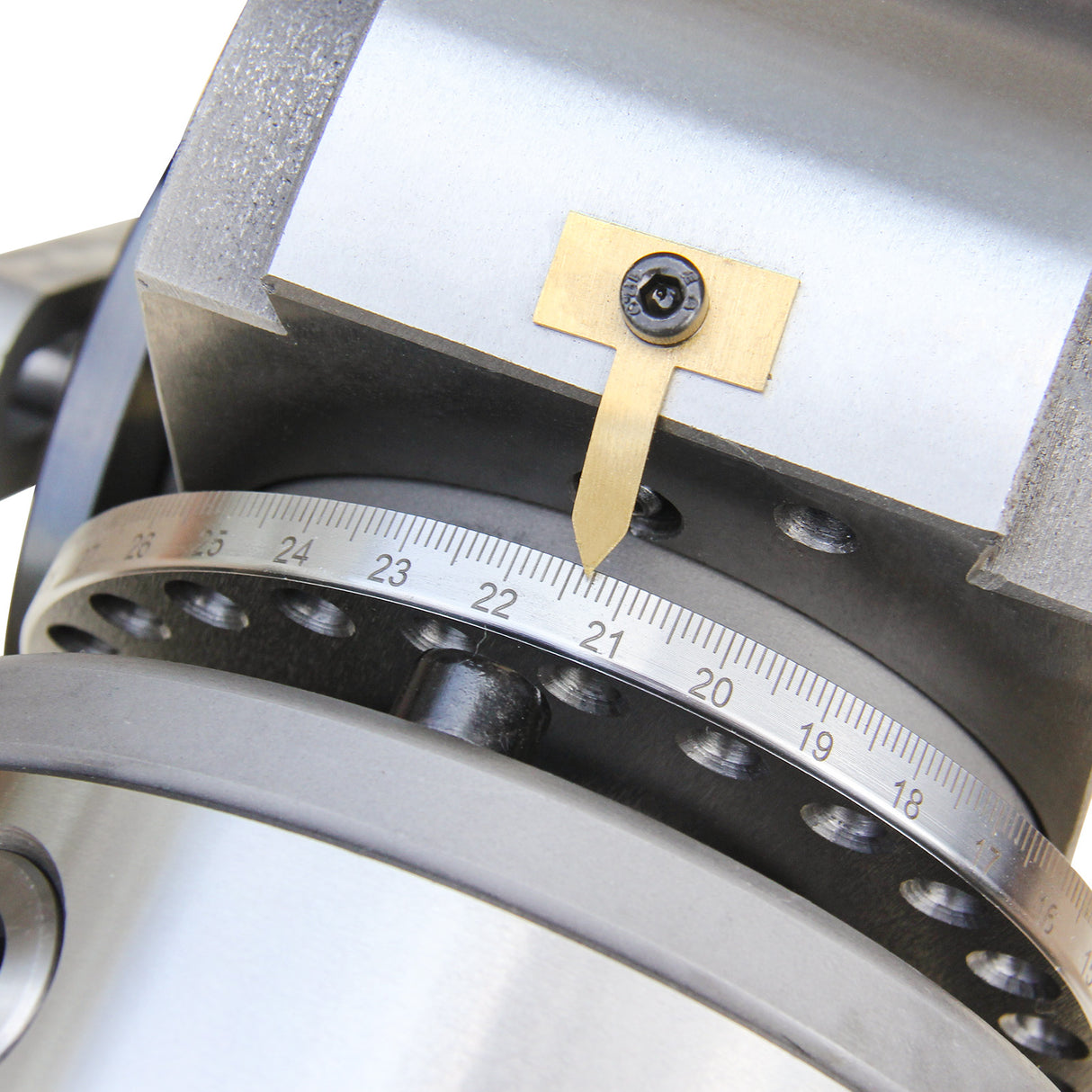 BOKA BS-0 Precision Dividing Head 127 mm Semi-Universal Dividing Head with 3-Jaw Chuck, Dividing Discs & Tailstock