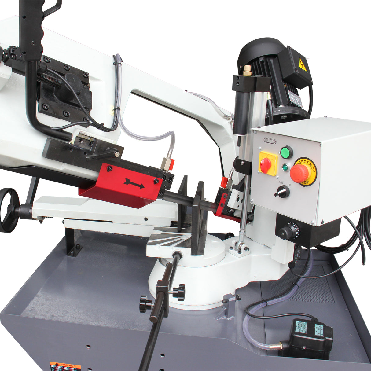 BOKA BS-106G horizontal band saw for metal, cutting depth up to 220 mm, swivel head up to 60°, 400V-50Hz-3PH