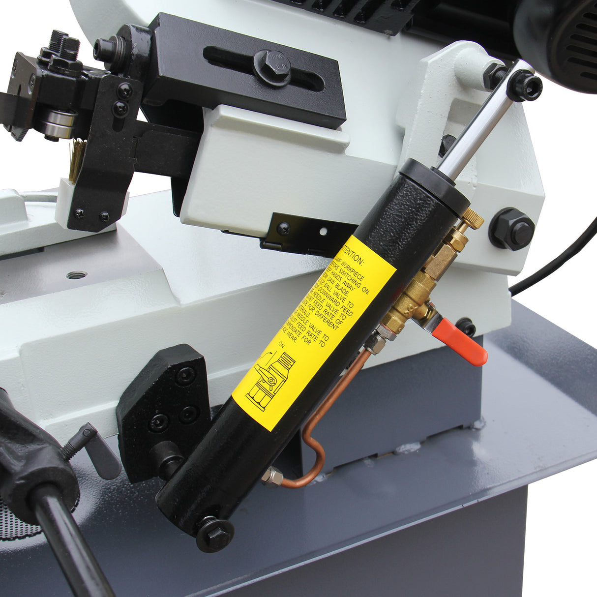 BOKA BS-712N metal band saw, 178 x 305 mm cutting capacity, 4 speeds, automatic switch-off mechanism, 230V, 1100W, ideal for metalworking