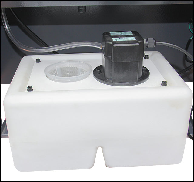 BOKA BS-912B metal band saw 230V 1.1kW with coolant system, 4 speeds, hydraulic cylinder, quick-release vice, miter cut up to 45°, mobile, robust for metal cutting