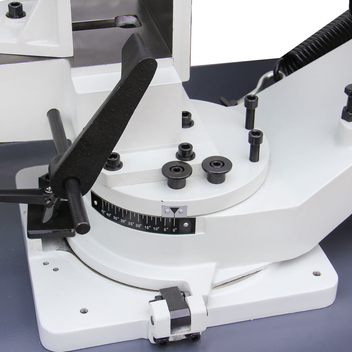 BOKA BS-712R metal band saw, with 178x210mm, 45°-90° pivoting saw frame, powerful 1.5HP 230V motor, high-precision, robust horizontal band saw for metal, solid construction for precise cuts