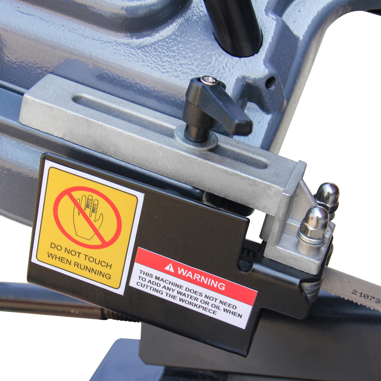 BOKA BS-85 metal band saw – 0-45° miter cut, variable speed, 230V/1000W motor, precise & robust metal saw