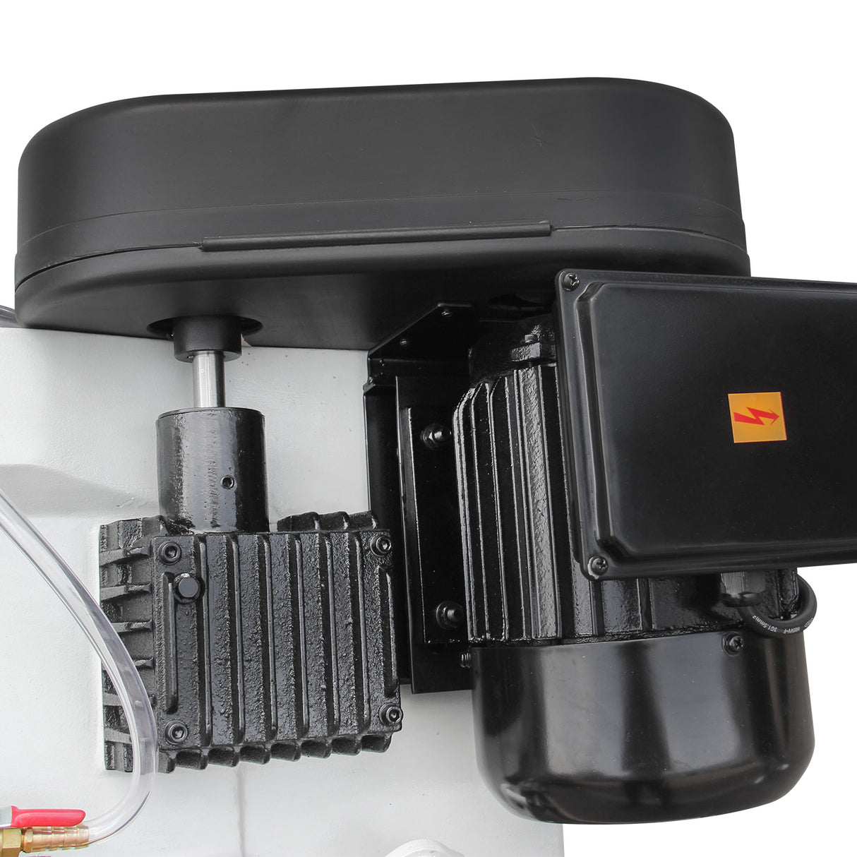 BOKA BS-912B metal band saw 230V 1.1kW with coolant system, 4 speeds, hydraulic cylinder, quick-release vice, miter cut up to 45°, mobile, robust for metal cutting