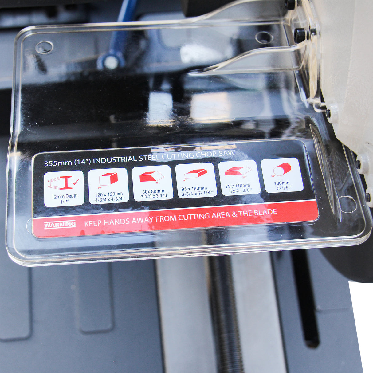 BOKA CHS-355 Metal Mitre Saw – 355 mm TCT cutting saw for dry metalworking