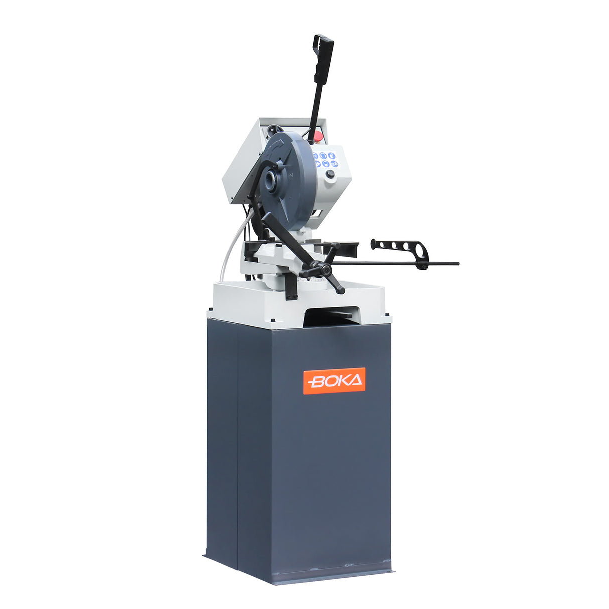 BOKA CS-11 Manual Metal Circular Saw 275mm Saw Blade, High Speed Steel Blade, Heavy Duty Mitre Saw with Double Vice