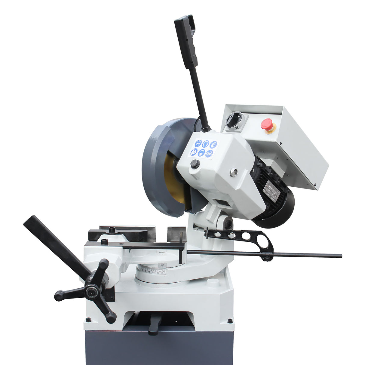 BOKA CS-11 Manual Metal Circular Saw 275mm Saw Blade, High Speed Steel Blade, Heavy Duty Mitre Saw with Double Vice