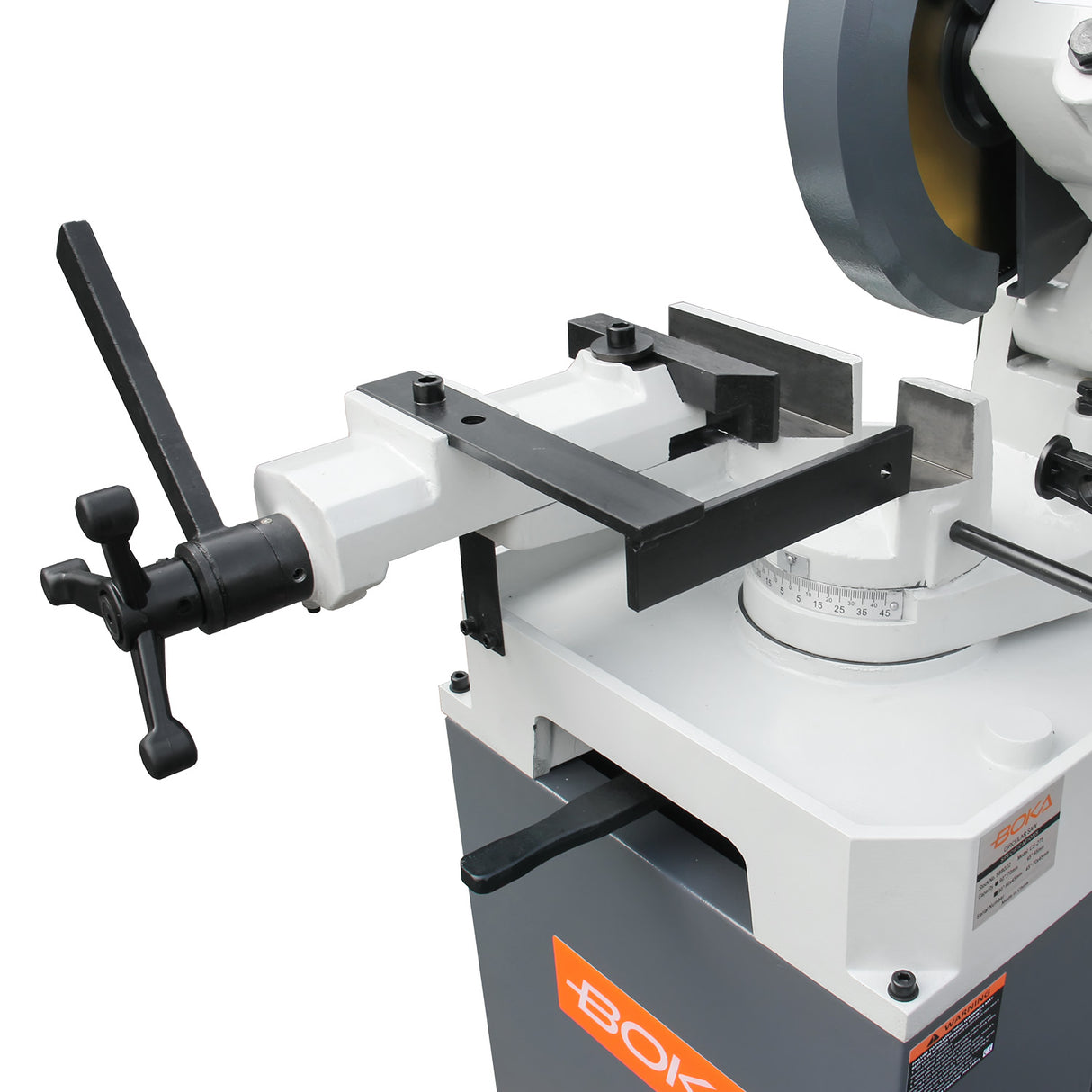 BOKA CS-11 Manual Metal Circular Saw 275mm Saw Blade, High Speed Steel Blade, Heavy Duty Mitre Saw with Double Vice