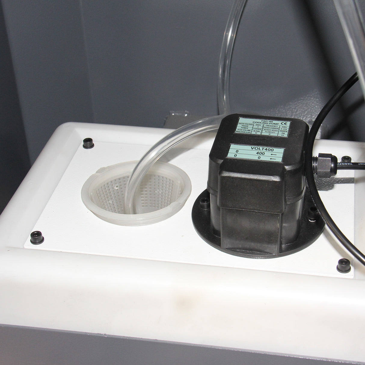 BOKA CS-12 manual metal circular saw, 315mm HSS saw blade, precise miter saw with double vice, powerful gear, coolant system, 1.5 HP motor for metal processing