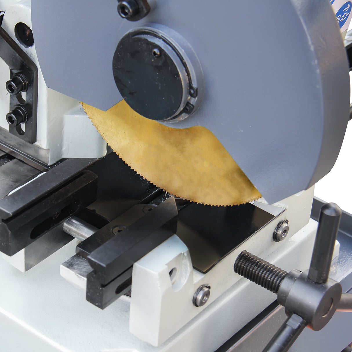 BOKA CS-9 Manuelle Metallkreissäge 225mm-Sägeblatt, Schnellarbeitsstahlblatt, robuste Gehrungssäge mit doppeltem Schraubstock