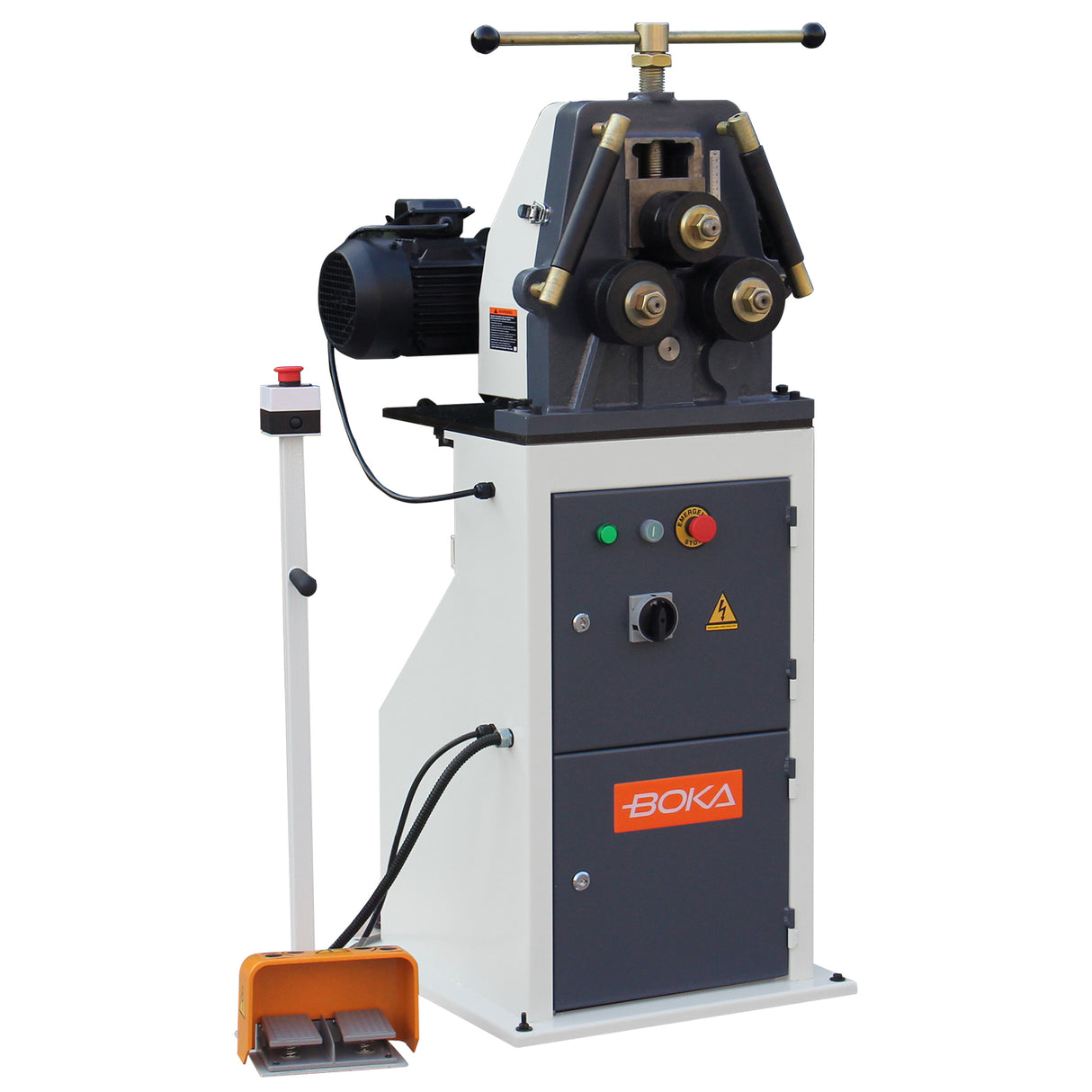 BOKA ERBM-10HV Electric Profile Bending Machine Round Bending Machine 400V-50HZ-3PH