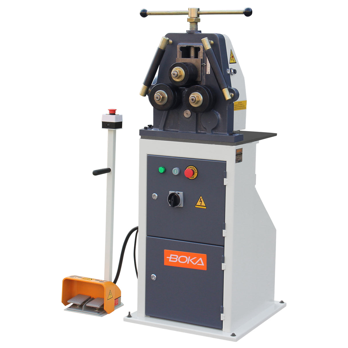 BOKA ERBM-10HV Electric Profile Bending Machine Round Bending Machine 400V-50HZ-3PH
