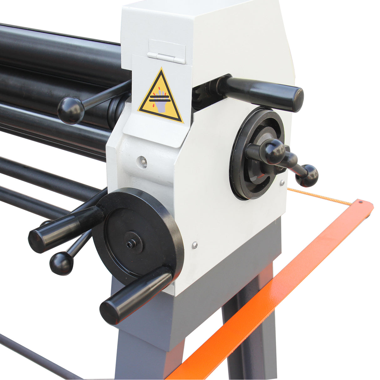 BOKA ESR-4014 Dreiwalzen-Rundbiegemaschine mit Elektromotor & Konusbiegevorrichtung, max. Blechdicke 2,0 mm, max. Walzdicke 1020 mm, 400V 50Hz 3PH