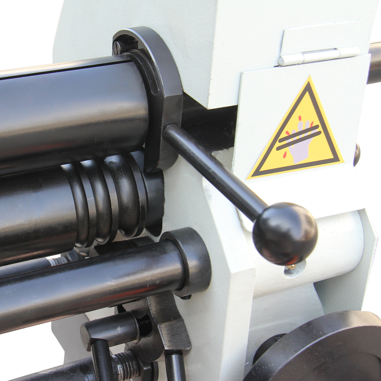 BOKA ESR-4014 Dreiwalzen-Rundbiegemaschine mit Elektromotor & Konusbiegevorrichtung, max. Blechdicke 2,0 mm, max. Walzdicke 1020 mm, 400V 50Hz 3PH