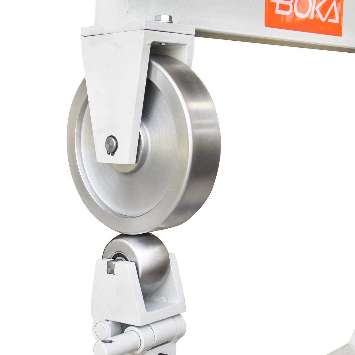 BOKA F1.2X710 roller stretching machine – metal former with 6 forming wheels, 710 mm working width, 1.2 mm sheet thickness – stretching device & sheet metal bending machine for precise forming