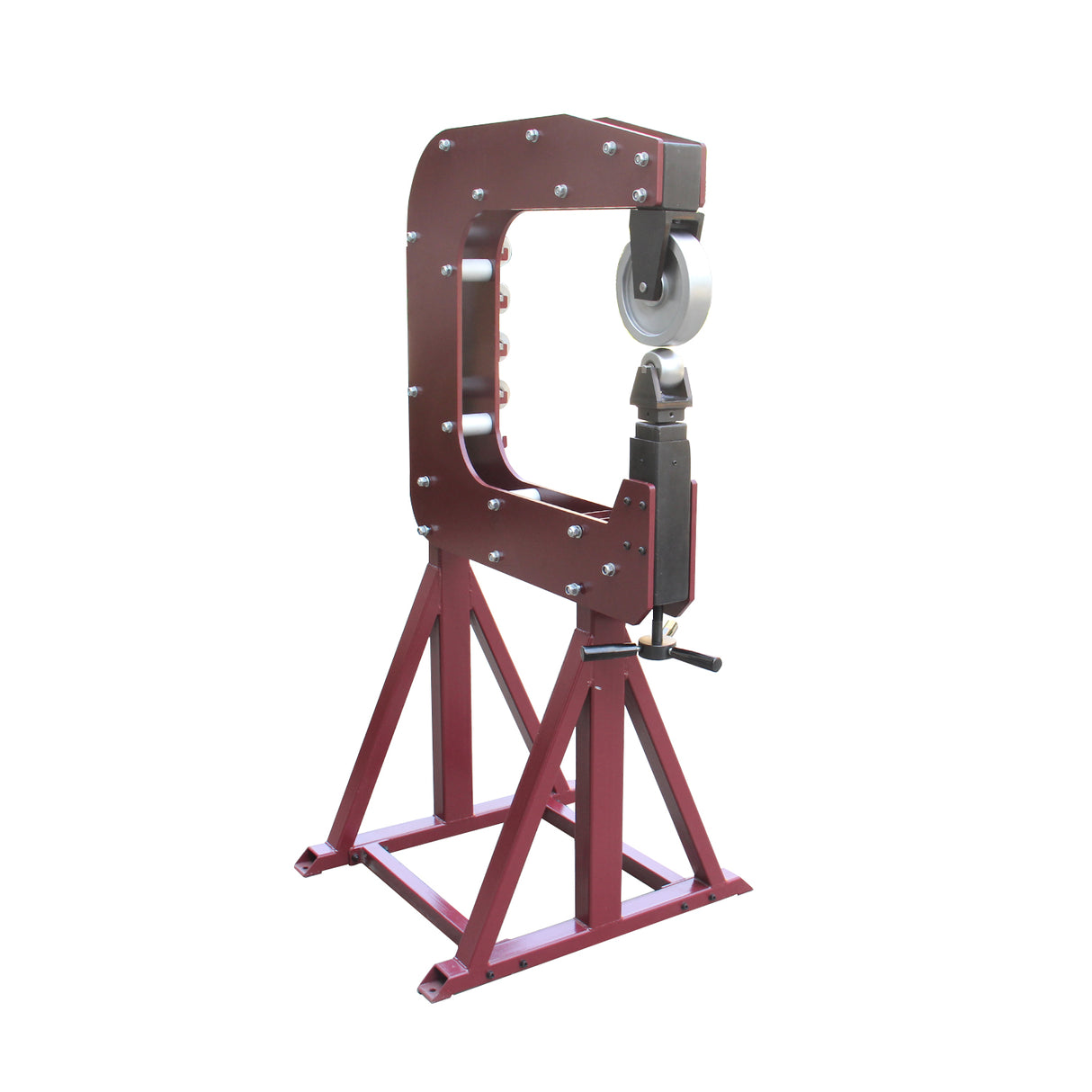 BOKA F2.0X630 roller stretching machine metal former, 5 pieces forming wheels 630mm x 2mm, stretching device, sheet metal bending machine