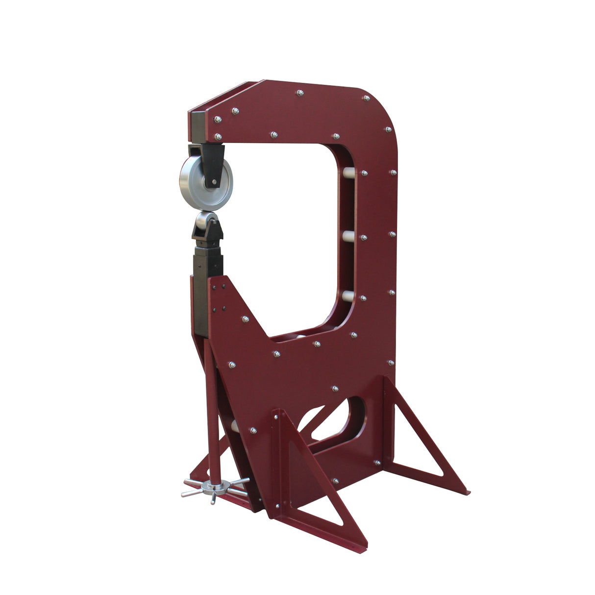 BOKA F2.0X760 Roll Stretching Machine with 5 Forming Wheels 760mm x 2mm Metal Former, Stretching Device, Sheet Metal Bending Machine