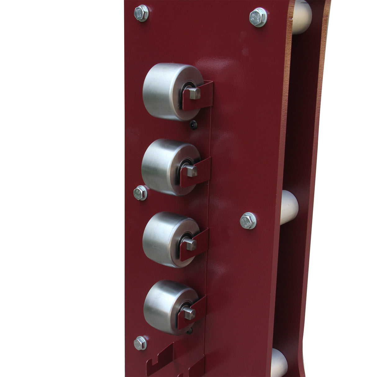 BOKA F2.0X760 Roll Stretching Machine with 5 Forming Wheels 760mm x 2mm Metal Former, Stretching Device, Sheet Metal Bending Machine