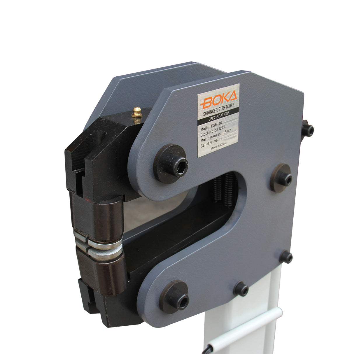 BOKA FSM-16 upsetting and stretching device,150 mm swing range,1.5 mm capacity