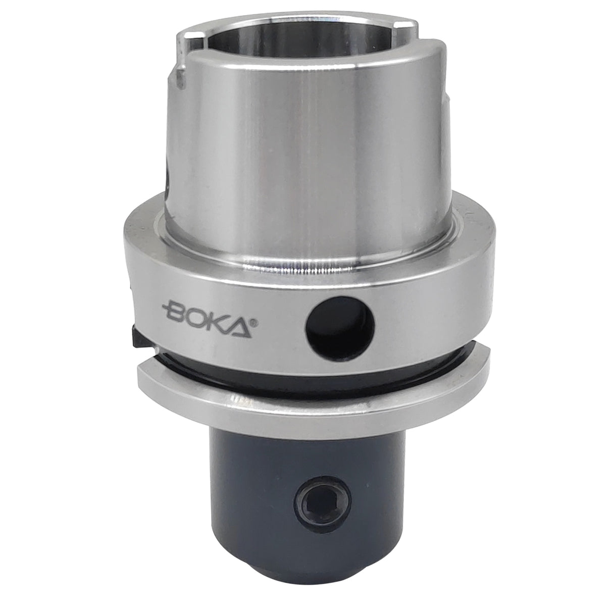 Boka HSK63A side clamp holder for CNC drilling and milling machines, precise & stable