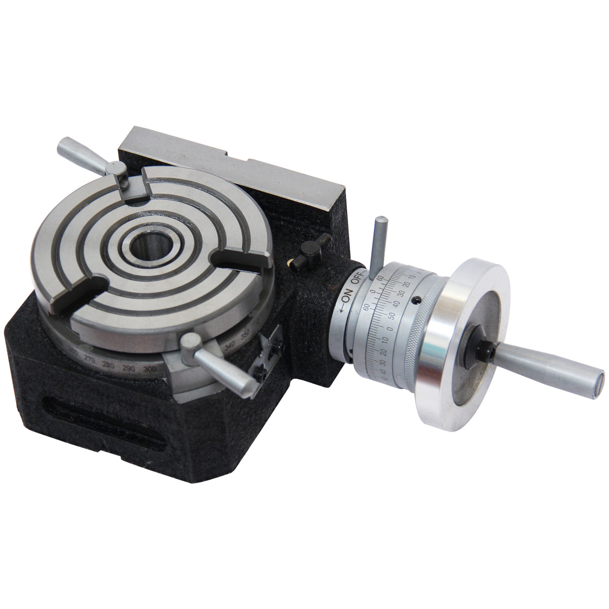 BOKA HV-4 Ø110mm Turning Device Horizontal Vertical, Cast Iron, MT2 Bore