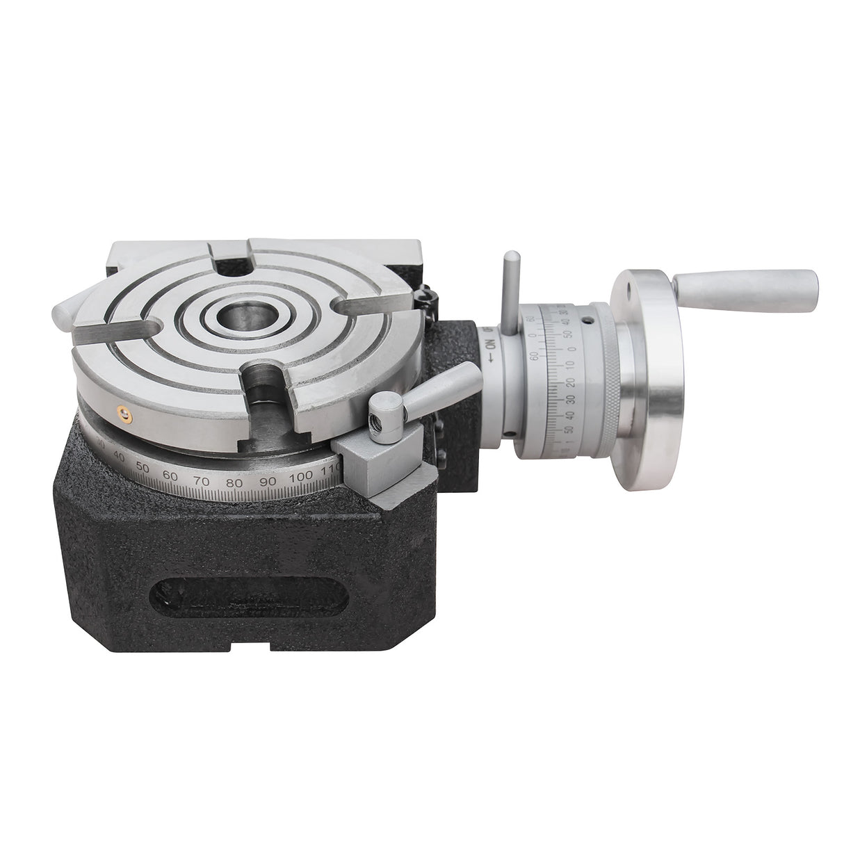 BOKA HVP-41 Turning Device with Dividing Table DP-1, 110mm Milling Machine Horizontal Vertical Indexing Plate