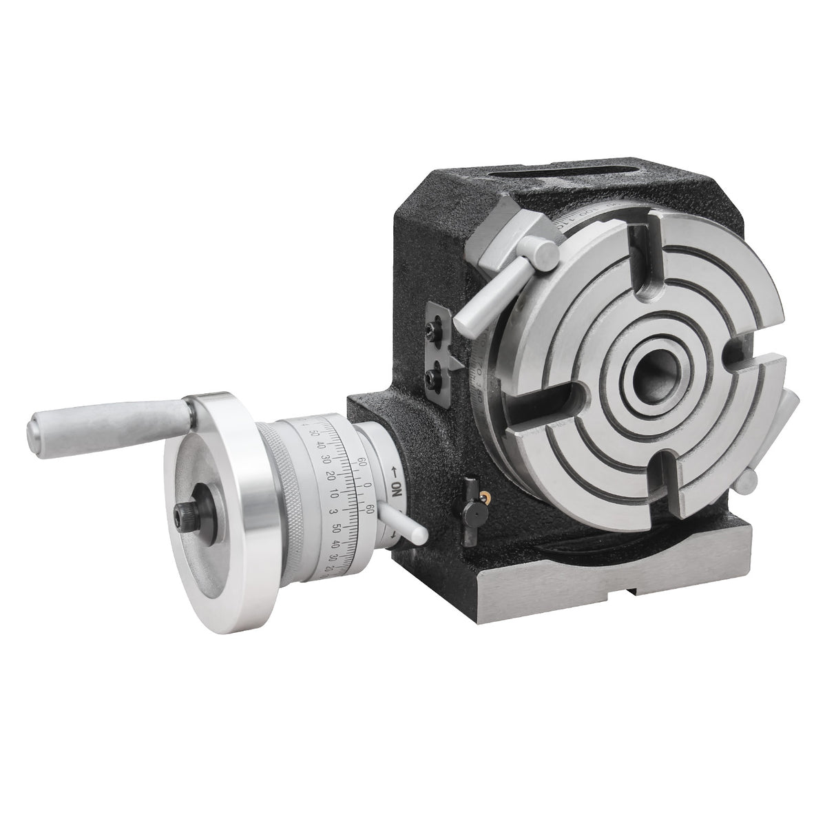 BOKA HVP-41 Turning Device with Dividing Table DP-1, 110mm Milling Machine Horizontal Vertical Indexing Plate