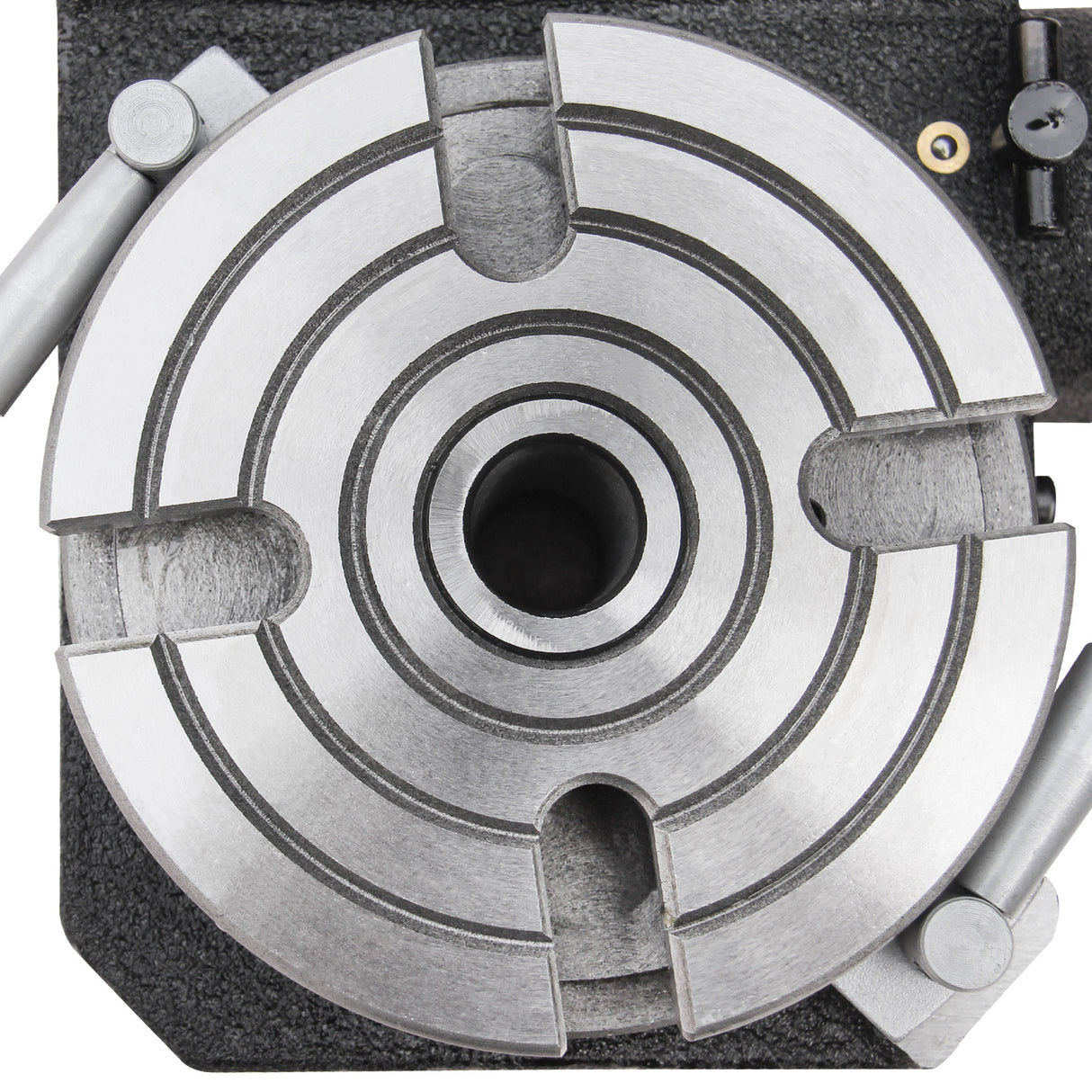 BOKA HVP-41 Turning Device with Dividing Table DP-1, 110mm Milling Machine Horizontal Vertical Indexing Plate