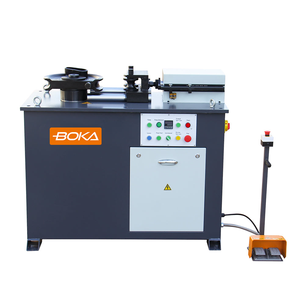 BOKA JTB-50 Hydraulic Pipe Bender – Digital Angle Adjustment, Pipe Bending Machine for Precise Bending of Pipes