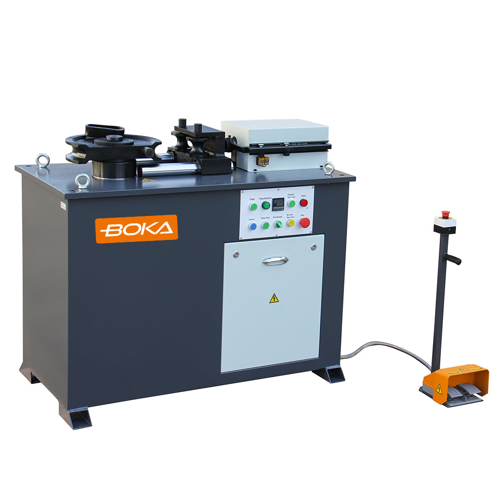 BOKA JTB-50 Hydraulic Pipe Bender – Digital Angle Adjustment, Pipe Bending Machine for Precise Bending of Pipes