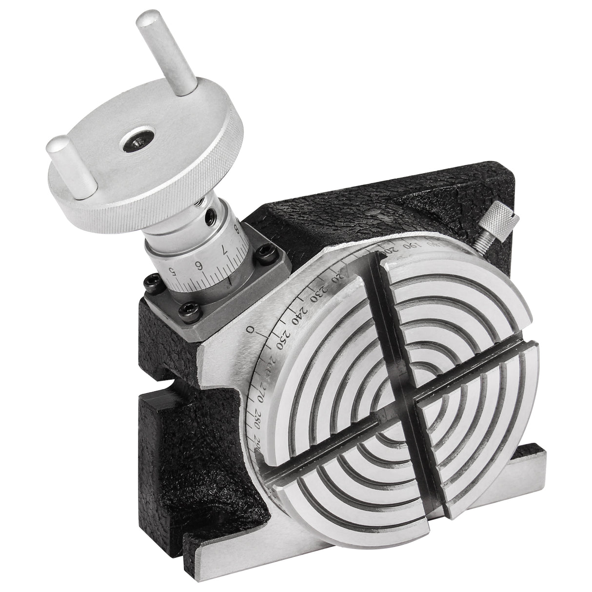 BOKA MHV-4 Mini Series Turntable, 100mm Turntable with Tilting Base