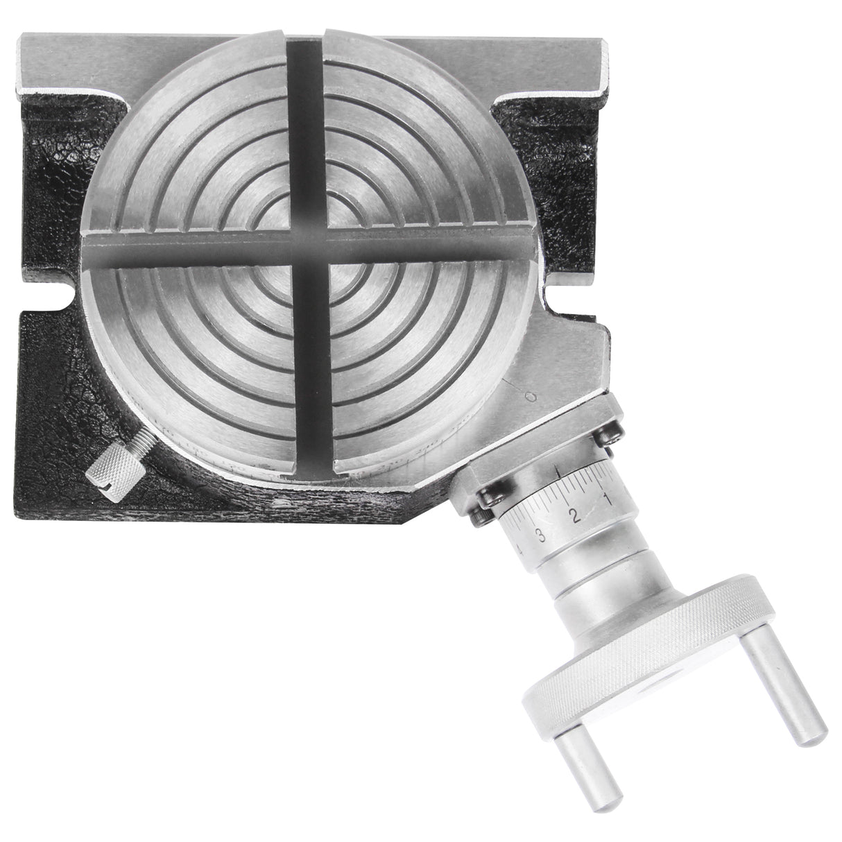 BOKA MHV-4 Mini Series Turntable, 100mm Turntable with Tilting Base